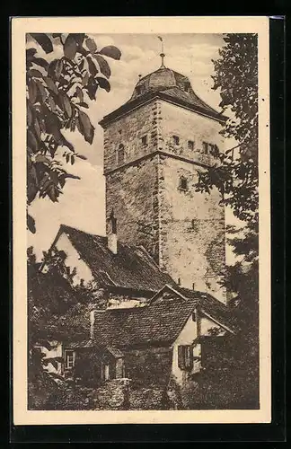 AK Ochsenfurt a. Main., Oberer Tor-Turm