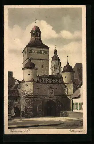 AK Weissenburg i. B., Ellingertor