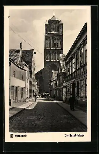 AK Stralsund, die Jacobikirche