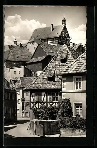 AK Burgkunstadt /Ofr., Ortspartie