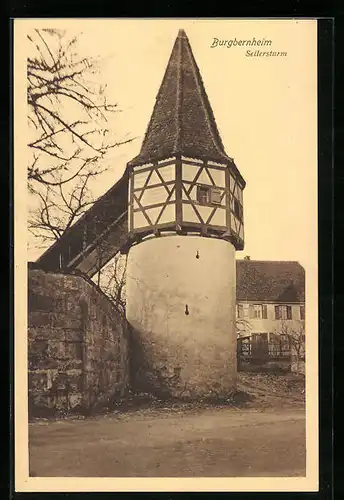 AK Burgbernheim, Blick auf den Seilerturm