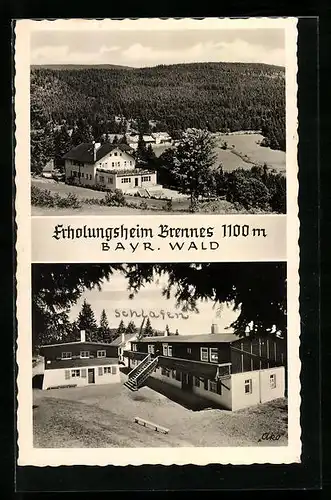 AK Eisenstein im bayr. Wald, Erholungsheim Brennes