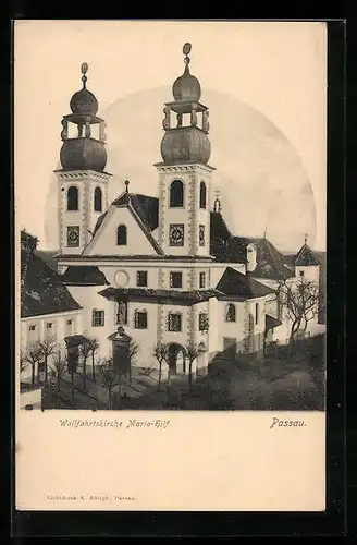 AK Passau, Wallfahrtskirche Maria-Hilf