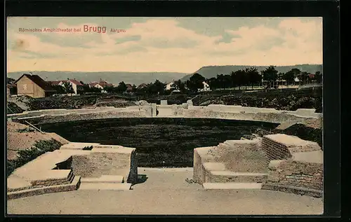 AK Brugg, römisches Amphitheater