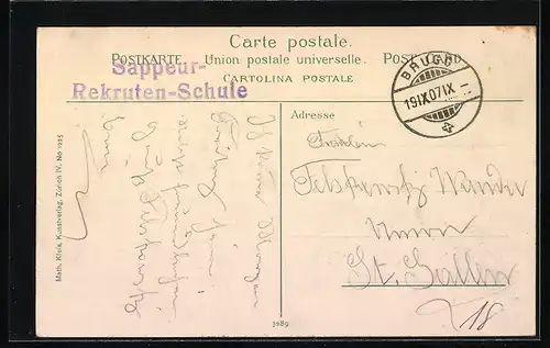 AK Brugg, römisches Amphitheater