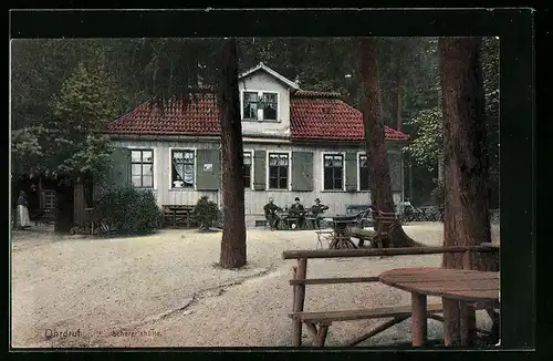 AK Ohrdruf, Gasthaus Scherershütte