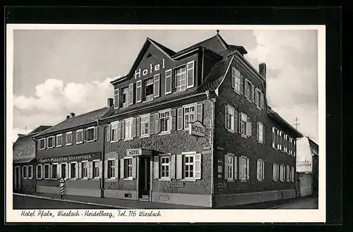 AK Wiesloch, Hotel Pfalz