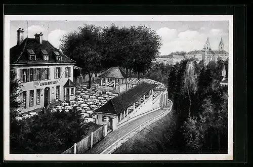 AK Freising, Gasthaus Lindenkeller von Hans Stichlmeyr