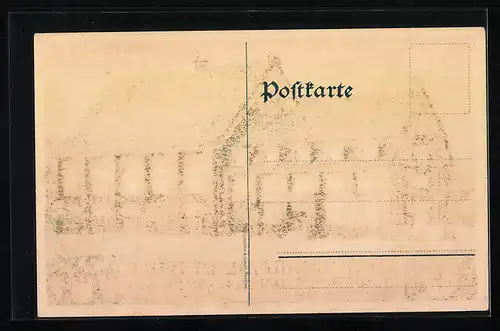 Künstler-AK Hamburg-Eilbeck, Turnerbund, Ernst-Moritz-Arndt-Halle