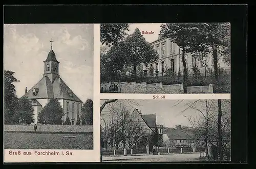 AK Forchheim, Schule, Schloss, Kirche
