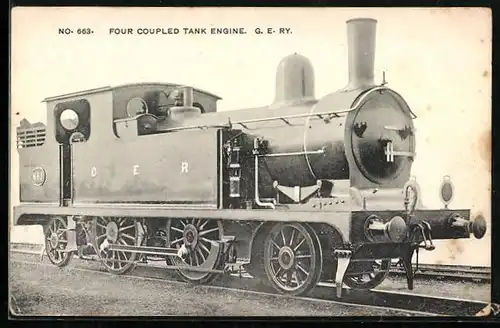 AK Four Coupled Tank Engine