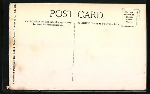 AK Four Coupled Tank Engine