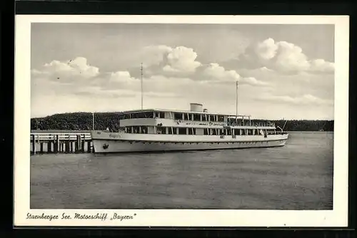 AK Starnberger See, Motorschiff Bayern