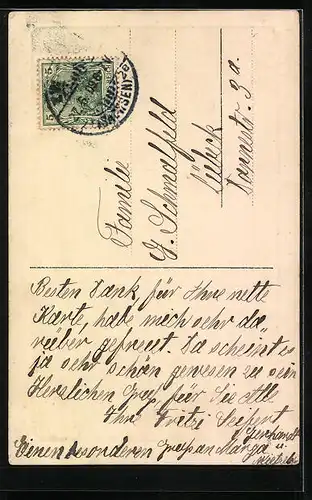 AK Reitpferd, Kopfportrait im Hufeisen-Rahmen