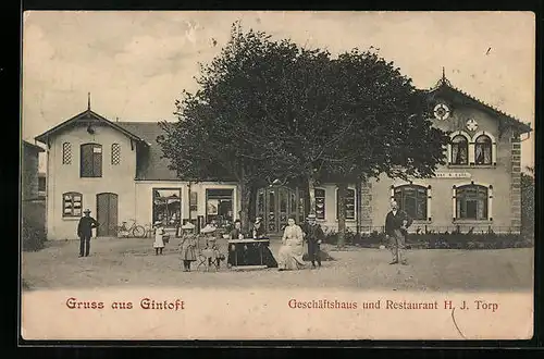 AK Gintoft, Geschäftshaus und Restaurant H. J. Torp
