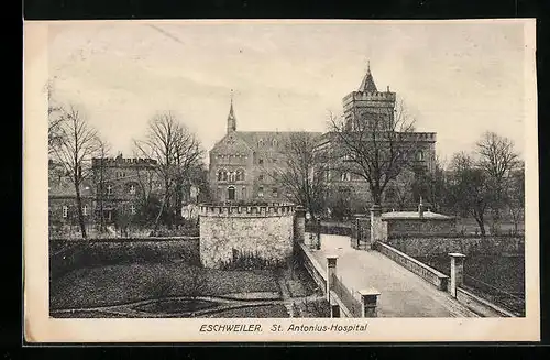 AK Eschweiler, Blick auf das St. Antonius-Hospital