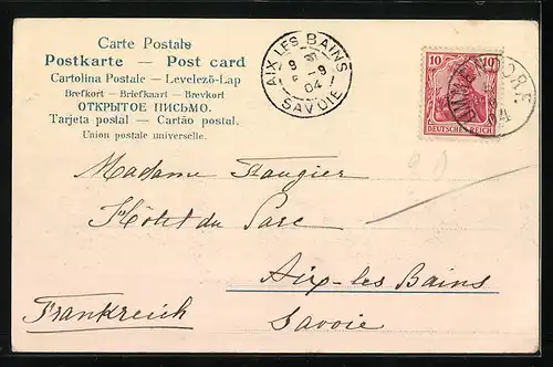 AK Biberach, Partie beim neuen Postamt