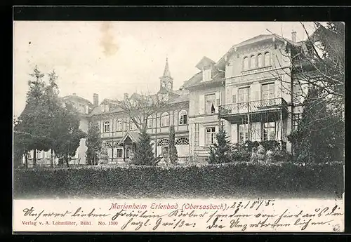 AK Erlenbad /Obersasbach, Blick auf das Marienheim