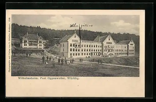 AK Wilhelmsheim, Württbg., Blick auf das Kurheim
