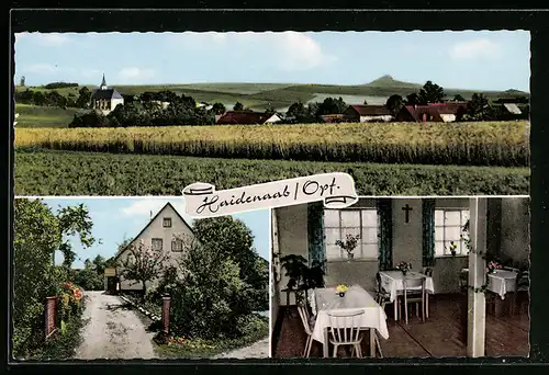 AK Haidenaab /Opf., Ortsansicht mit Umland