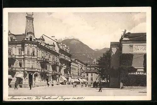 AK Merano, Via Goethe col Ivigno