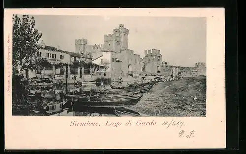 AK Sirmione /Lago di Garda, Porto e castello
