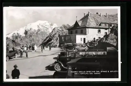 AK Passo dello Stelvio, Albergo Passo e Gruppo dell Ortles