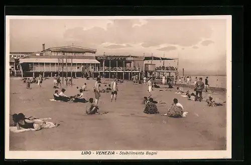 AK Lido-Venezia, Stabilimento Bagni