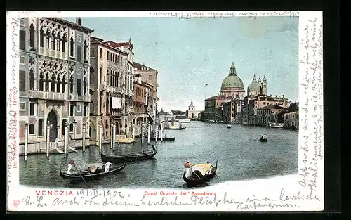 AK Venezia, Canal Grande dall` Accademia