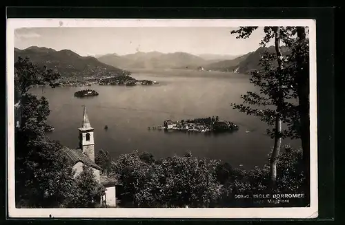 AK Isole Borromee /Lago Maggiore, Panorama