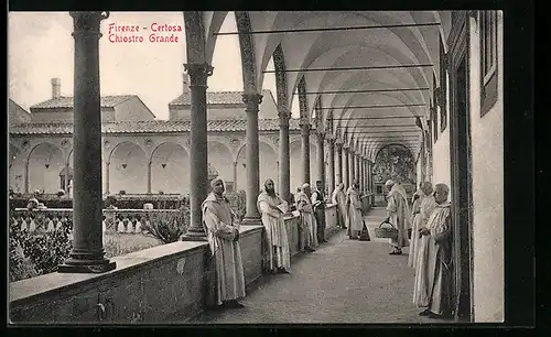 AK Firenze-Certosa, Chiostro Grande