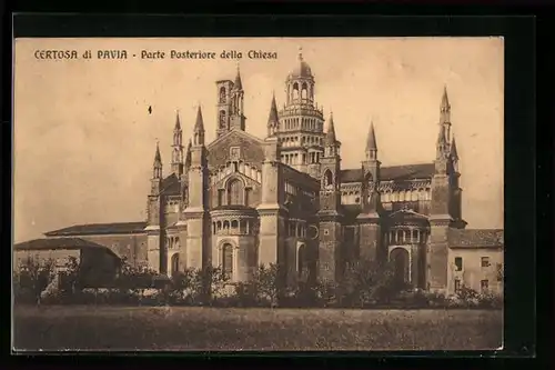 AK Certosa di Pavia, Parte Posteriore della Chiesa