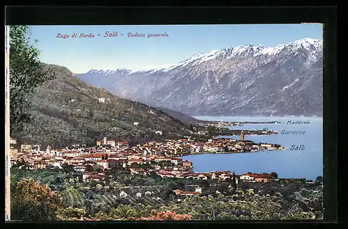 AK Salò /Lago di Garda, Veduta generale