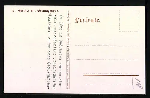 AK St. Christof am See, Teilansicht mit Brentagruppe