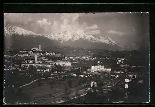 AK Feltre, Ortsansicht aus der Vogelschau