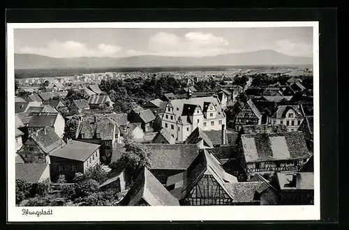 AK Pfungstadt, Blick aus der Vogelschau