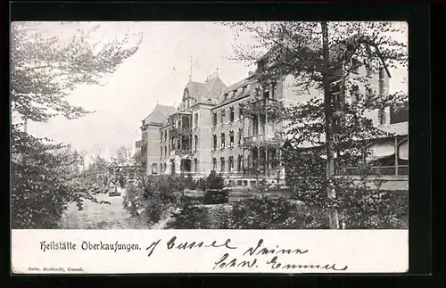 AK Oberkaufungen, Blick auf die Heilstätte