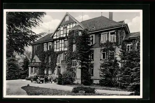 AK Rasemühle bei Göttingen, eine imposante Villa