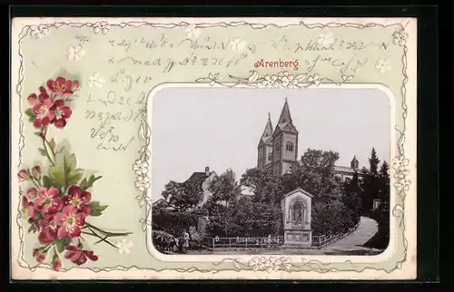 AK Arenberg, Blick zur Kirche