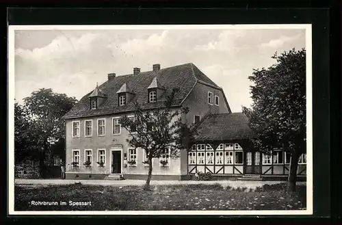 AK Rohrbrunn, Das Wirtshaus im Spessart