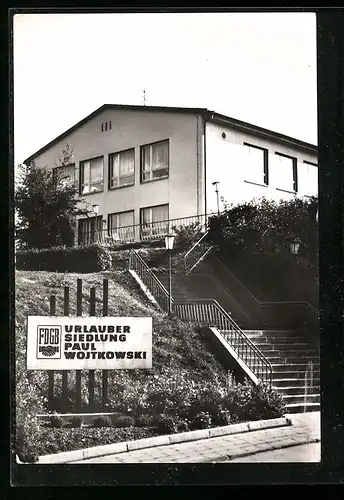 AK Uder /Eichsfeld, Urlauber Siedlung Paul Wojtkowski