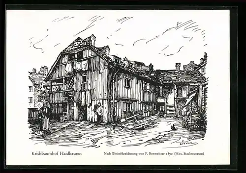 Künstler-AK München-Haidhausen, Krichbaumhof