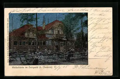 AK Chemnitz, Waldschänke Im Zeisigwald