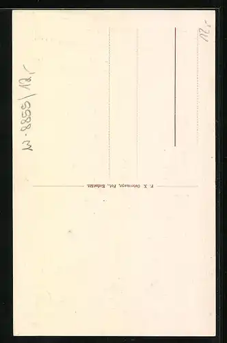 AK Monheim, Pfarrhof mit Kirche