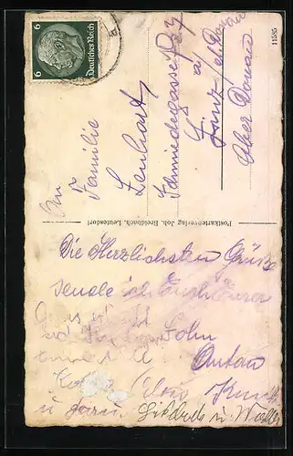 AK Leutesdorf a. Rhein, Gasthaus zur Traube, zwei Motive