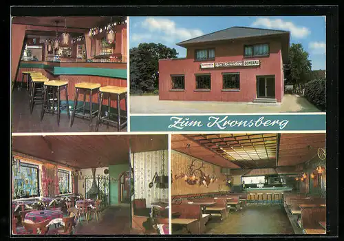 AK Langwedel, Gasthaus zum Kronsberg F. Rathjen