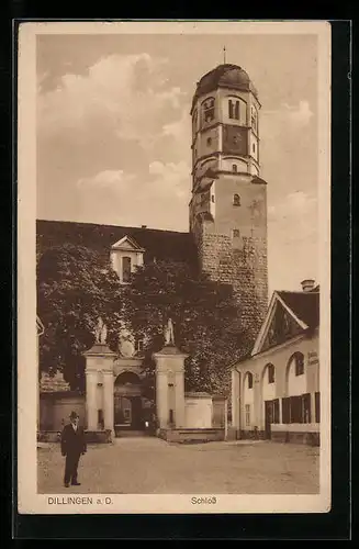 AK Dillingen, Blick zum Schloss