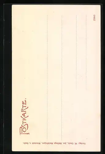 AK Neustadt a. Saale, Das Hohntor