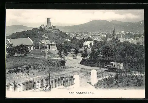 AK Bad Godesberg, Stadtansicht, Kirche