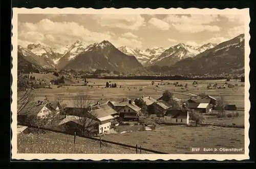 AK Rubi / Bayr. Allgäu, Ortsansicht